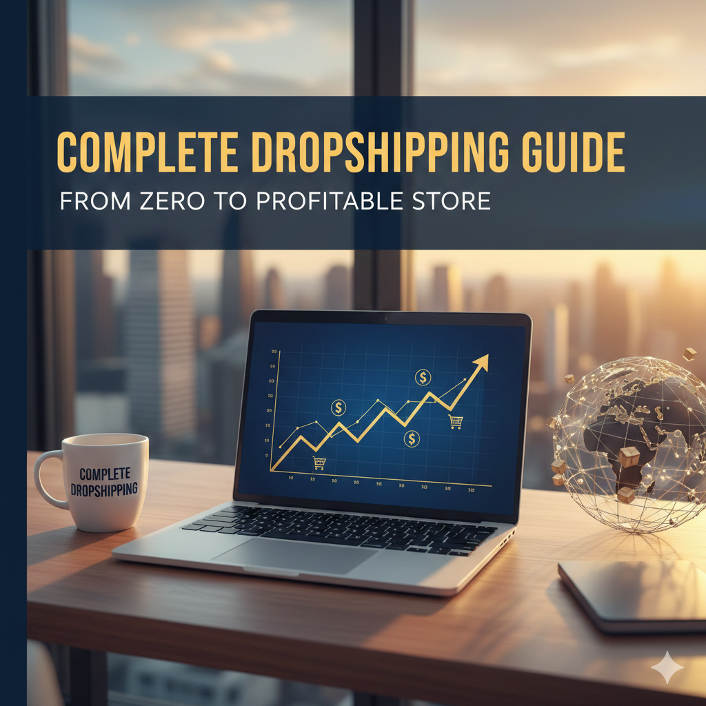 The Dropshipping Mastery Playbook: Building a High-Profit E-Commerce Brand from Scratch